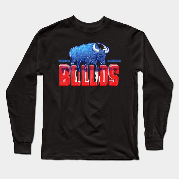 New buffalo bills Long Sleeve T-Shirt by stylishkhan